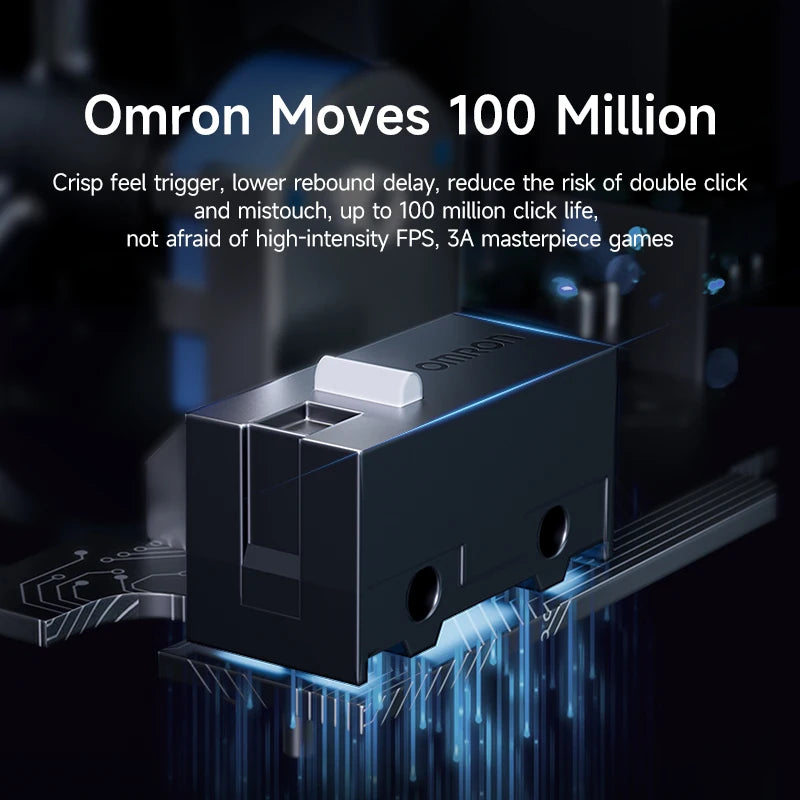 MCHOSE G3 Gaming Mouse  Buletooth 2.4G Paw3311 12000DPI Tri-mode Wireless Lightweight Mouse  Ergonomics Gamer Laptop PC